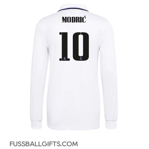 Real Madrid Luka Modric #10 Fußballbekleidung Heimtrikot 2022-23 Langarm